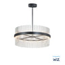 ET2 Chimes 34" LED Pendant WiZ Black/Satin Nickel