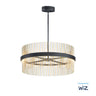ET2 Chimes 34" LED Pendant WiZ Black/Satin Nickel/Satin Brass