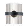 ET2 Chimes 5CCT Select Wall Sconce Black/Satin Nickel