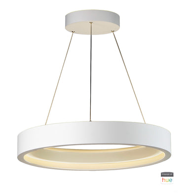 ET2 iCorona Friends of Hue LED Pendant Matte White