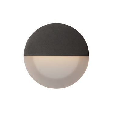 ET2 Alumilux: Glow LED Outdoor Wall Sconce Black
