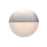 ET2 Alumilux: Glow LED Outdoor Wall Sconce Satin Aluminum