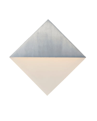 ET2 Alumilux: Glow LED Outdoor Wall Sconce Satin Aluminum
