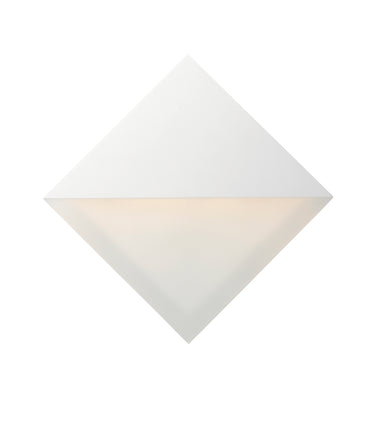 ET2 Alumilux: Glow LED Outdoor Wall Sconce White