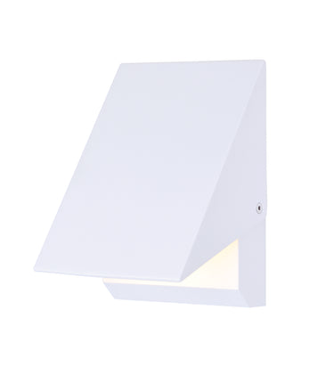 ET2 Alumilux: Tilt LED Outdoor Wall Sconce White