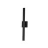 ET2 Alumilux: Line 24" LED Outdoor Wall Sconce Black