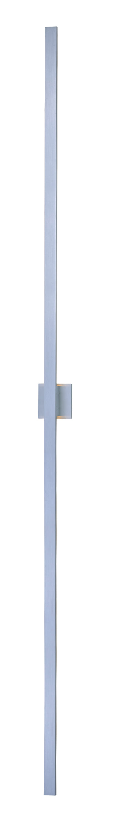 ET2 Alumilux: Line 96" LED Outdoor Wall Sconce Satin Aluminum