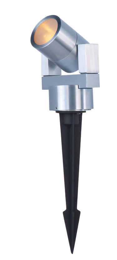 ET2 Alumilux Landscape LED Spot Light Satin Aluminum