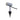 ET2 Alumilux Landscape low voltage aluminum spot light, Spot 8.25-inch 5-watt LED, Satin Aluminum, front view