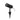 ET2 Alumilux Landscape low voltage aluminum spot light, Spot 8.25-inch CCT and Beam, Black, front view