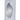 ET2 Alumilux Step Light low voltage outdoor wall light, Satin Aluminum, front view of the brushed square plate with an oval recess and LED