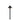 ET2 Alumilux: Bollard Cone Light with 16" Pole Black