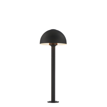 ET2 Alumilux: Bollard Dome Light with 16" Pole Black