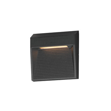 ET2 Steppes Small LED Outdoor Wall Sconce Black