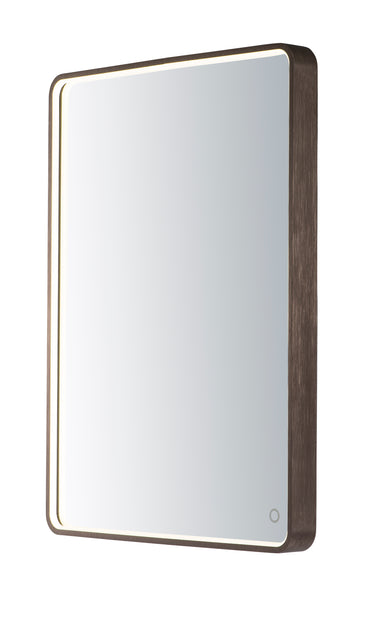 ET2 24" x 31.5" Rectangular LED Mirror Anodized Bronze