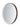 ET2 Mirror brushed aluminum mirror, 27.5 in Round Anodized Bronze, front view