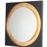 ET2 Floating LED Mirror Square 31.5" Gold Leaf/Black