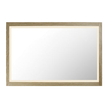 ET2 Sawyer 48"x32" Oak Framed LED Mirror Oak