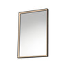 ET2 Bevel 24"x30" LED Mirror 2CCT Brushed Black