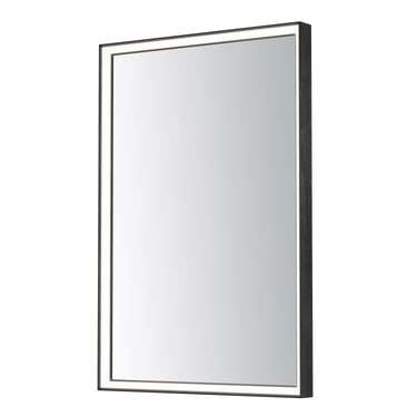 ET2 Bevel 30"x36" LED Mirror-2CCT Brushed Black