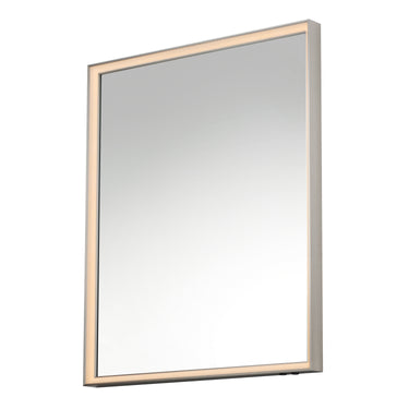ET2 Bevel 30"x36" LED Mirror Satin Nickel