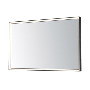 ET2 Bevel 48"x30" LED Mirror-2CCT Brushed Black