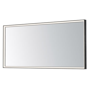 ET2 Bevel 60"x28" LED Mirror-2CCT Brushed Black