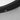 ET2 Elisse shaped frame mirror, Oval 20 x 32 in Black, alternate view
