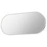 ET2 Elisse 68x28 Oval SN LED MIRROR Satin Nickel
