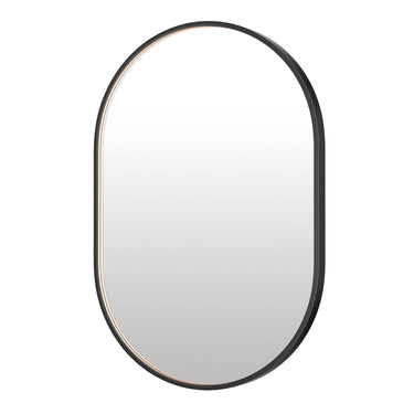 ET2 Elisse 24x36 Oval BK LED MIRROR Black