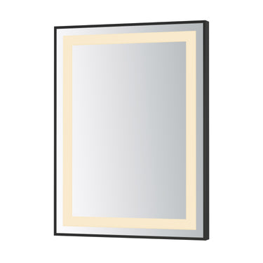 ET2 Framed 24x32 LED Mirror 3CCT Black