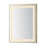 ET2 Framed 24x32 LED Mirror 3CCT Gold