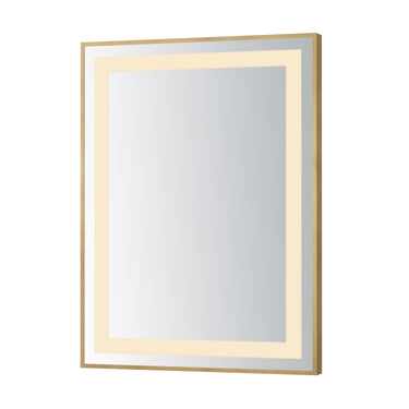 ET2 Framed 24x32 LED Mirror 3CCT Gold