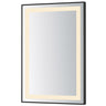 ET2 Framed 24x36 LED Mirror 3CCT Black