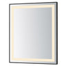 ET2 Framed 30x36 LED Mirror 3CCT Black