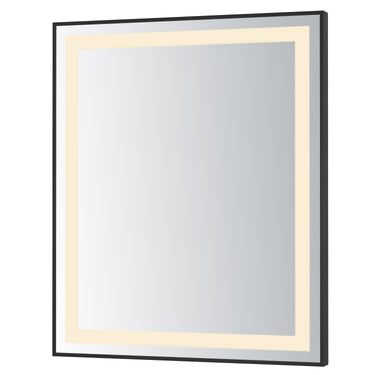 ET2 Framed 30x36 LED Mirror 3CCT Black