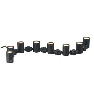 ET2 Tree Hugger 8-Light Tree Spot Light Black