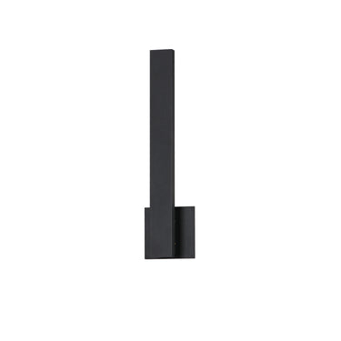 ET2 Alumilux: Line 5CCT 18" LED Outdoor Wall Sconce Black