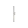 ET2 Alumilux: Line 5CCT 24" LED Outdoor Wall Sconce Satin Aluminum