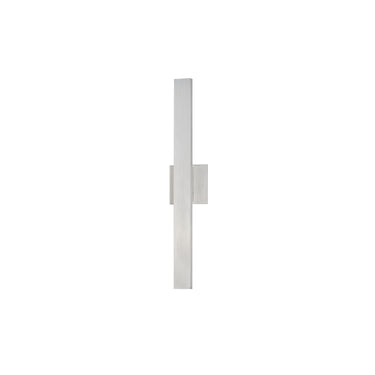 ET2 Alumilux: Line 5CCT 24" LED Outdoor Wall Sconce Satin Aluminum