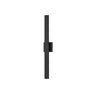 ET2 Alumilux: Line 5CCT 30" LED Outdoor Wall Sconce Black
