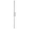 ET2 Alumilux: Line 5CCT 96" LED Outdoor Wall Sconce Satin Aluminum