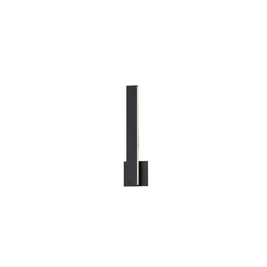 ET2 Alumilux: SideLine 18" LED Outdoor Wall Sconce Black