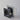 ET2 Alumilux Step Light rough-in box, black square faceplate pulled out of the metal box to show the fitting