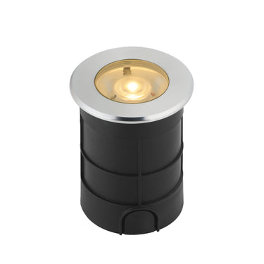 ET2 In-Ground 7W LED Landscape Light Brushed Aluminum
