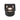 ET2 Alumilux Landscape in-ground light 2.5 x 2.25 in (E42424), Black, front view of the square hood with openings
