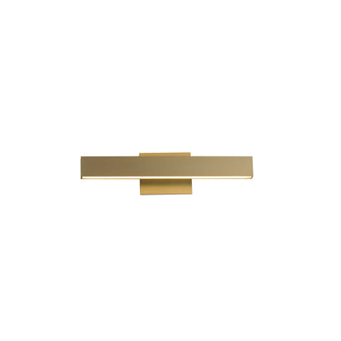 ET2 SideLine 5CCT 18" LED Bath Vanity Satin Brass