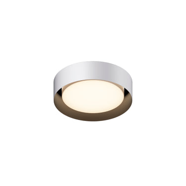 ET2 Echo 13" LED Flush Mount White/Black