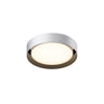 ET2 Echo 16" LED Flush Mount White/Black