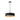 ET2 Echo 16" LED Pendant Black/Gold